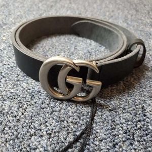 Gucci silver belt
